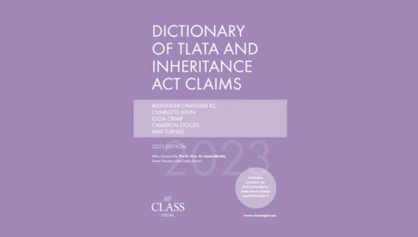 Dictionary of TLATA and Inheritance Act Claims