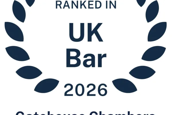Gatehouse Chambers continues its upward trajectory in the Chambers UK Bar Guide 2026