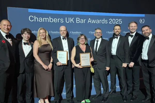 Gatehouse Chambers wins two awards at the Chambers UK Bar Awards 2025